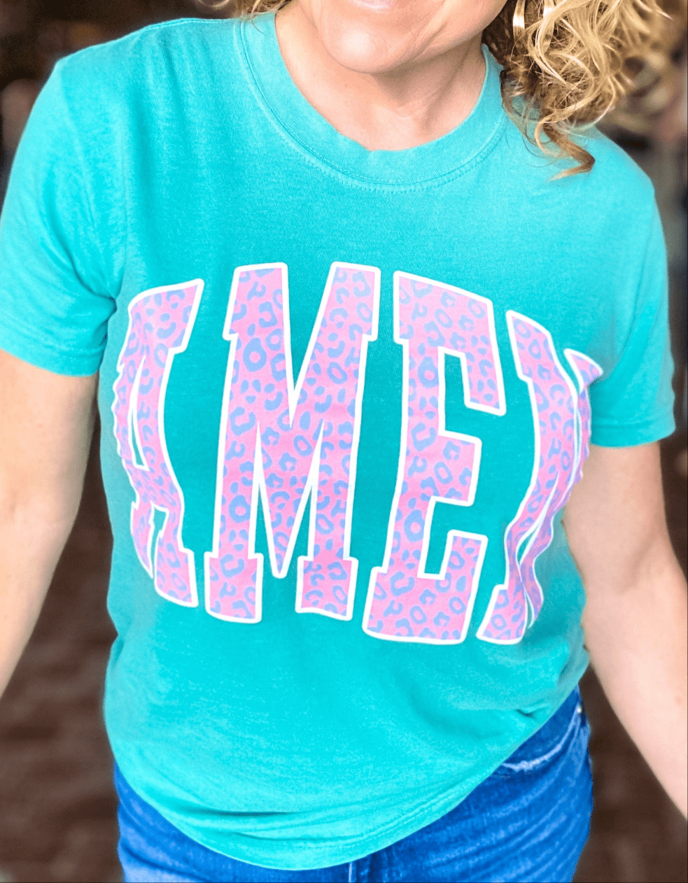 Graphic Tees Amen Tee Seafoam Tee