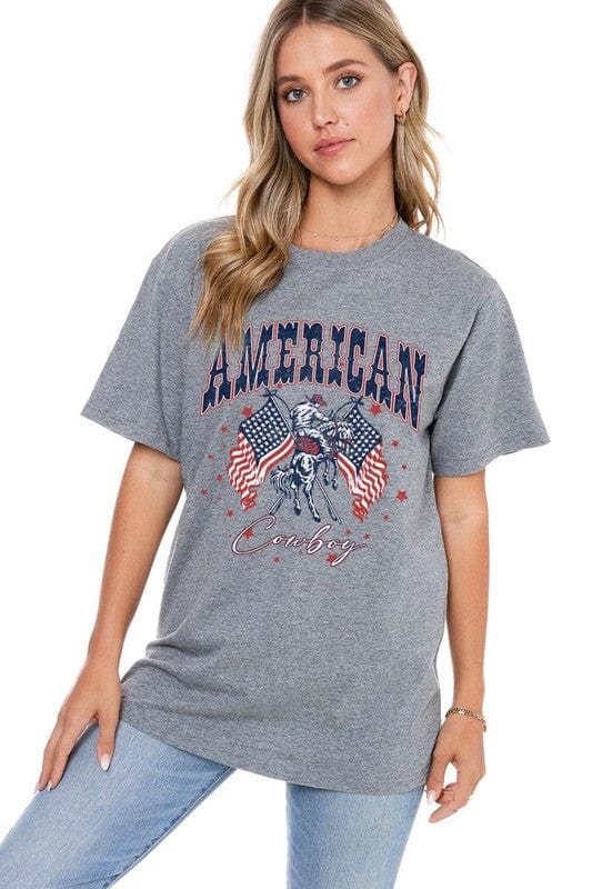 Graphic Tees American Cowboy Tee