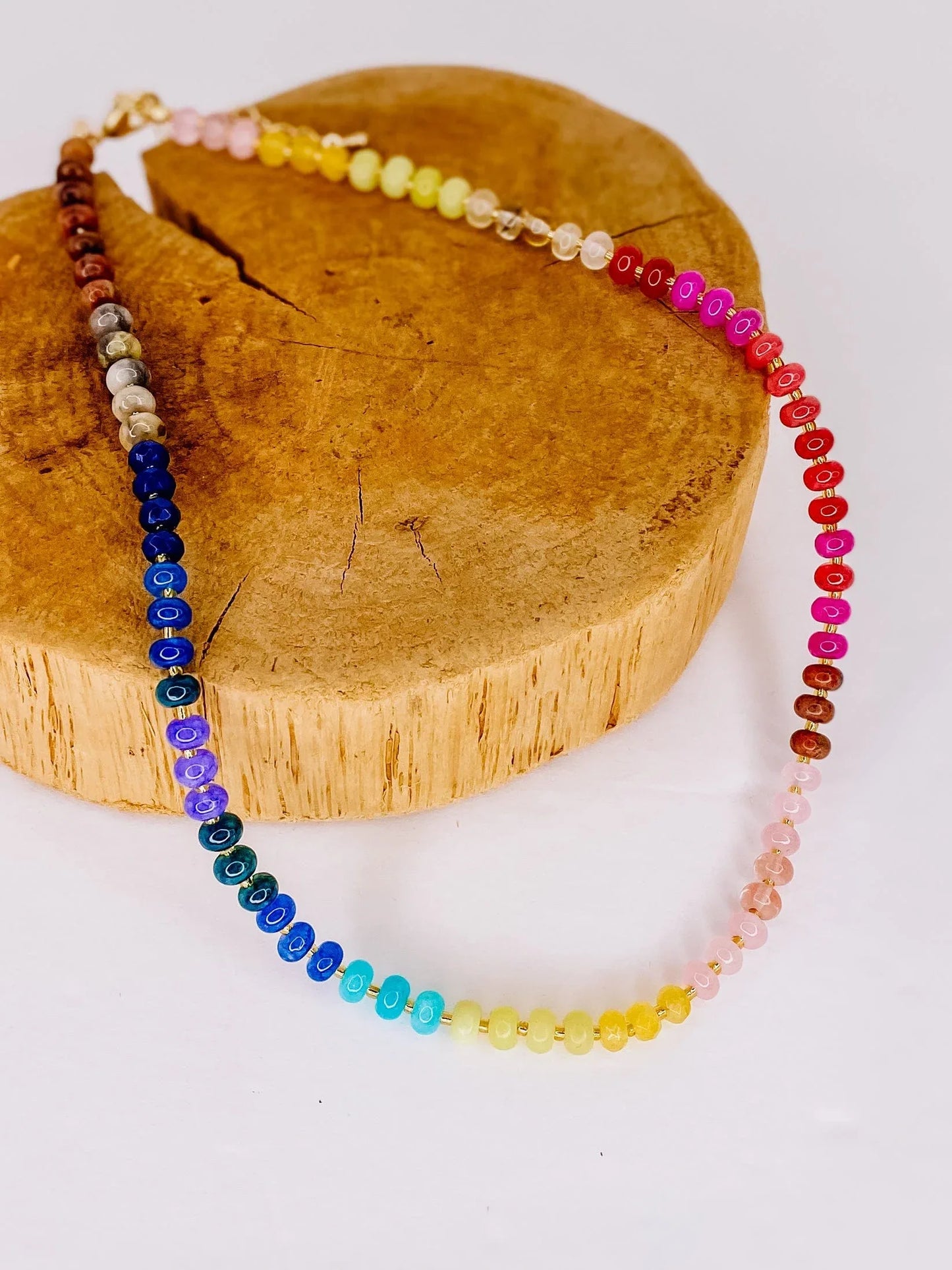 Necklaces Bright Bauble Bead Necklace