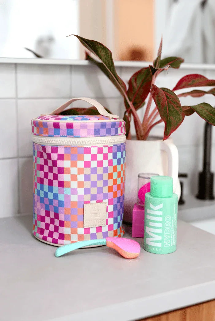 Bags Check Me Out Barrel Organizer Toiletry Bag