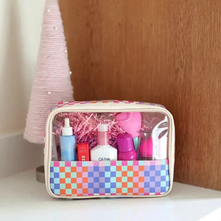 Bags Check Me Out Oversized Cosmetic Bag