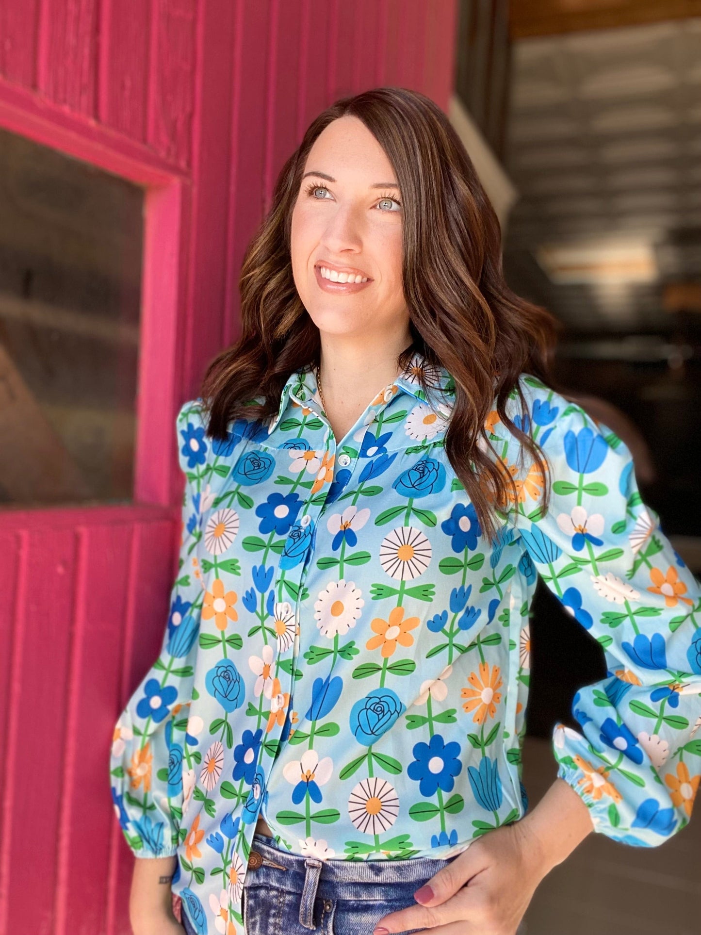 Daisy Mae Button Down