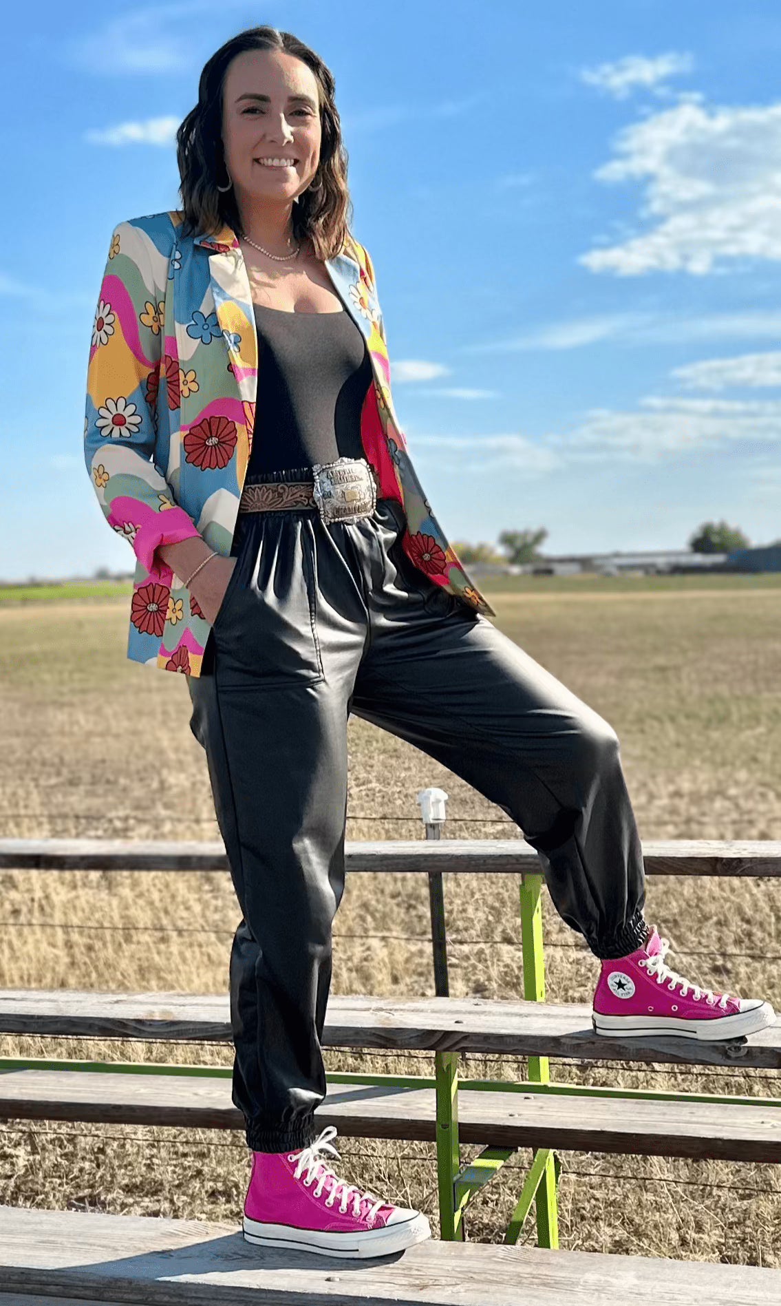 Tops Daphne Floral Blazer