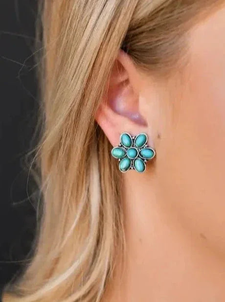 Earrings JoJo Full Flower Stud Earring