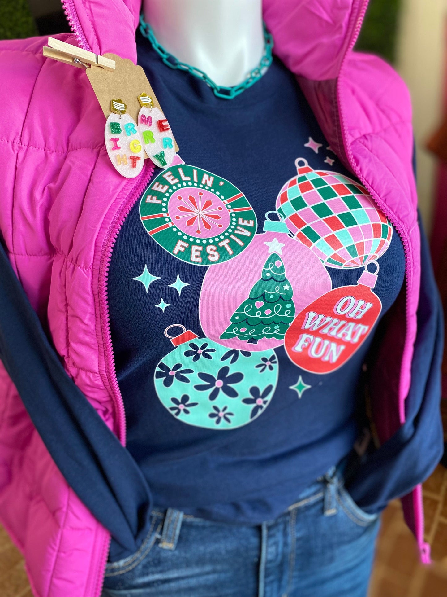 Graphic Tees Oh What Fun Christmas Tee
