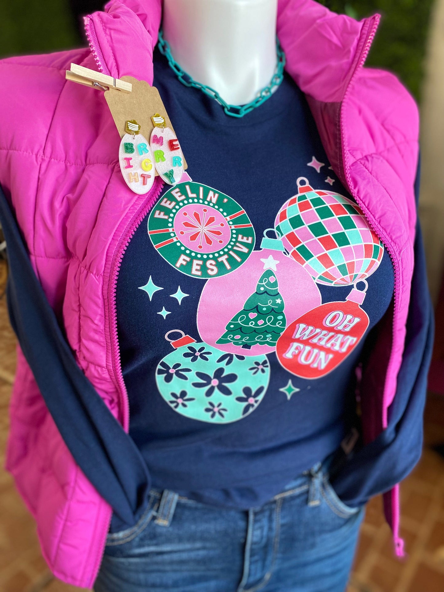 Graphic Tees Oh What Fun Christmas Tee