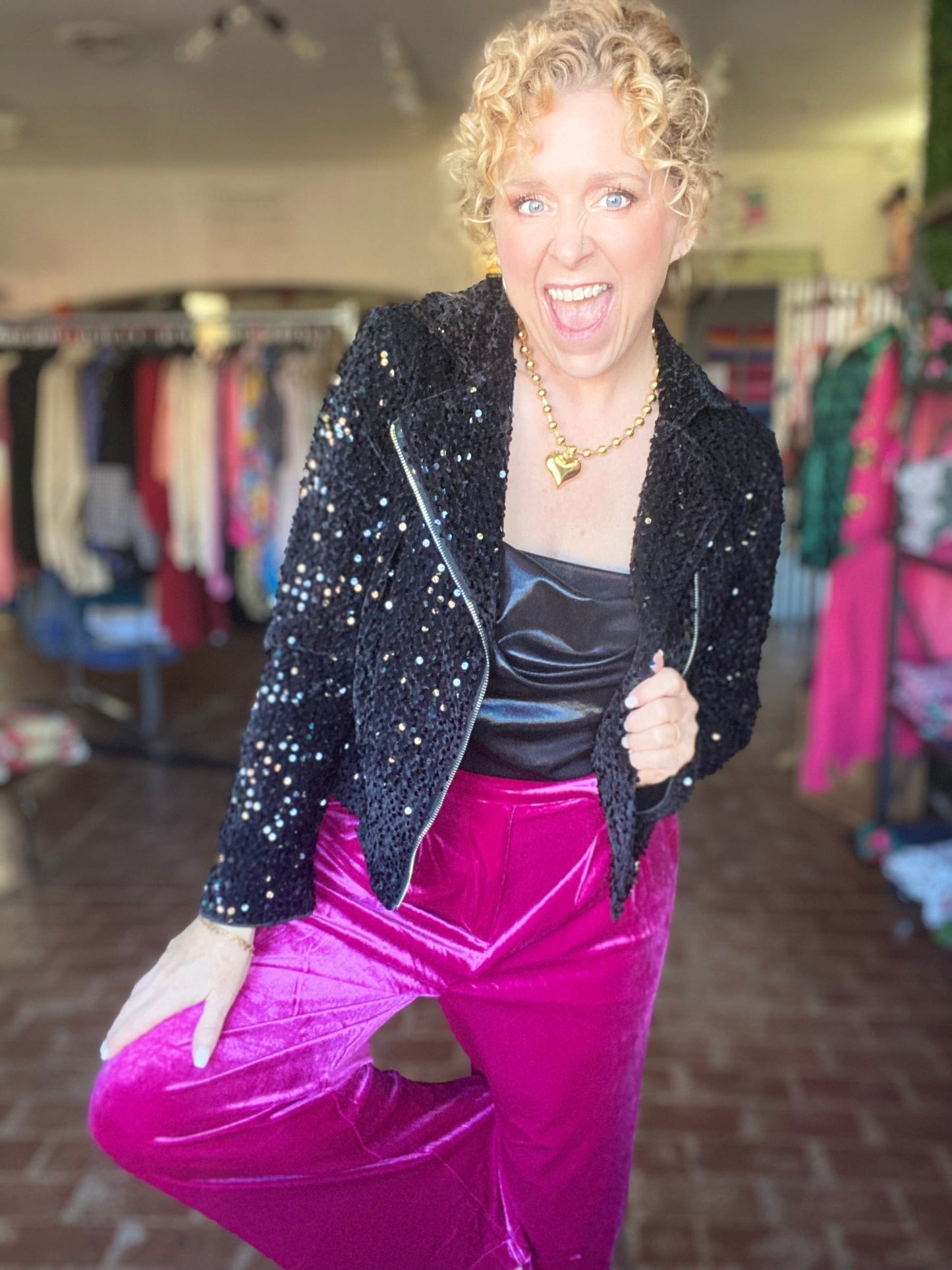 Bottoms Velvet Party Pant
