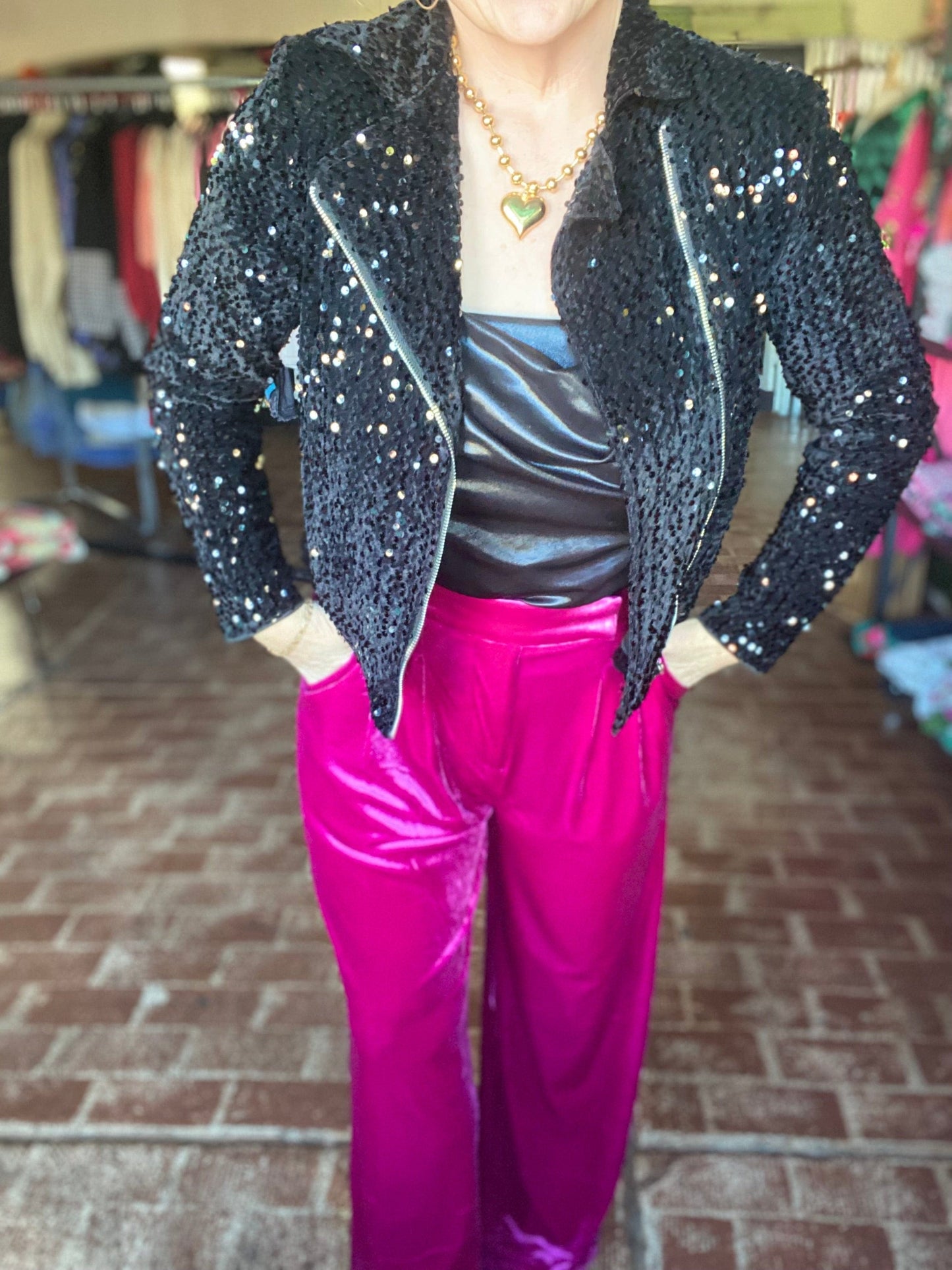 Bottoms Velvet Party Pant