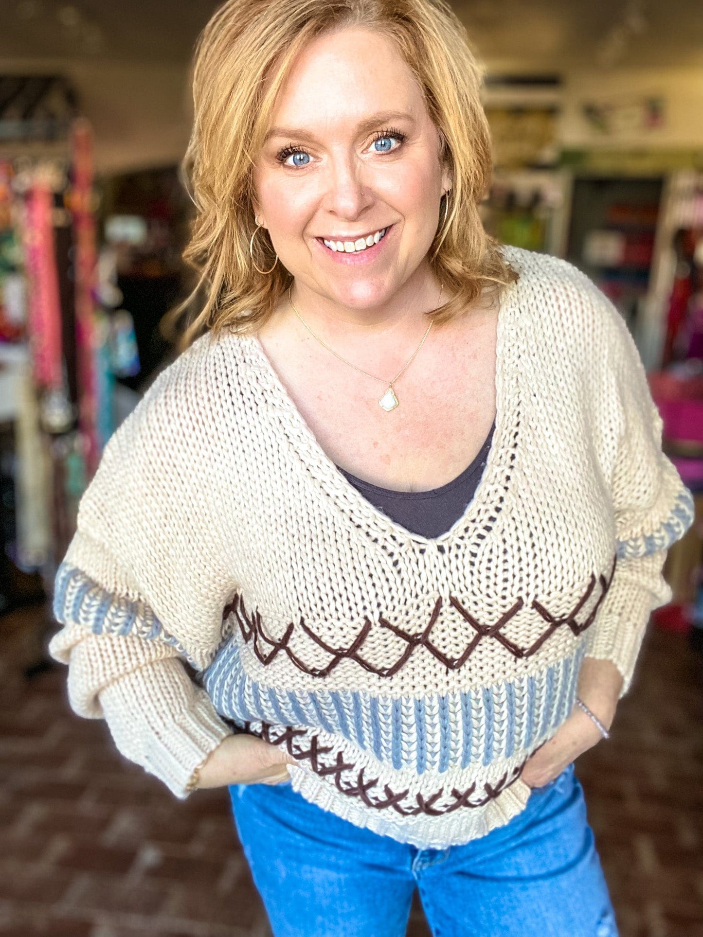 Tops Chunky Knit Sweater