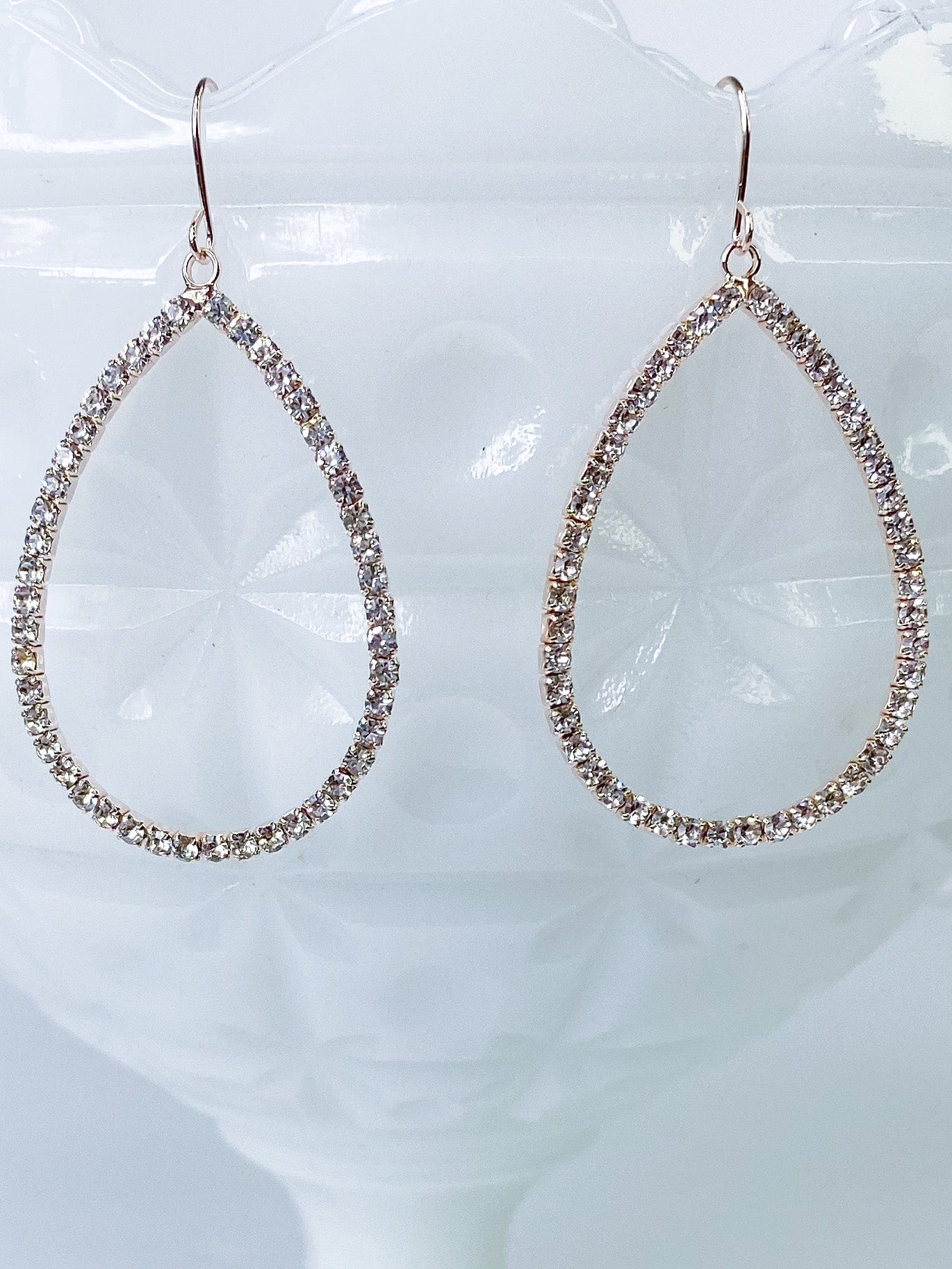 Earrings Glamourous Tear Drop Earring