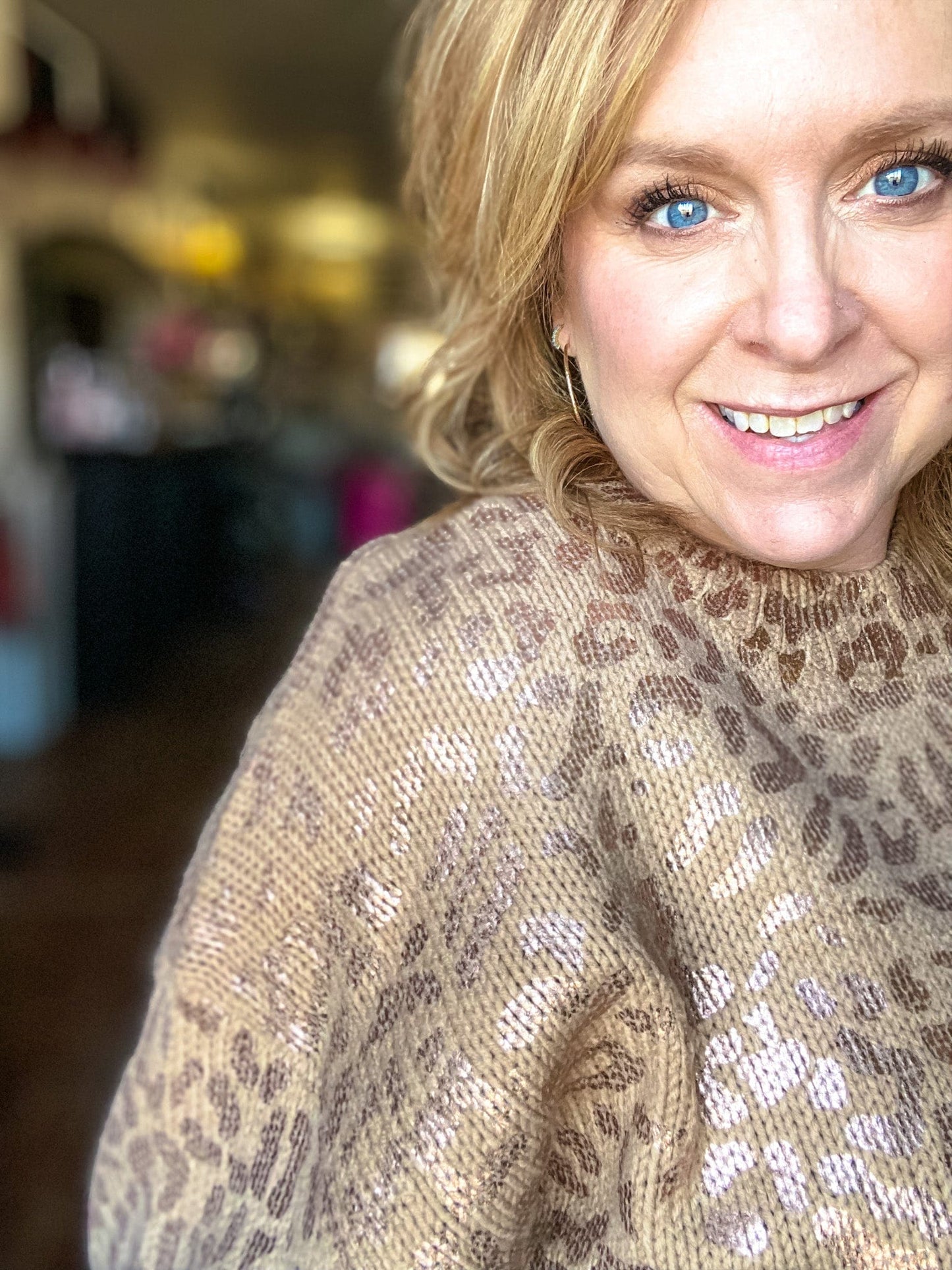 sweater Goldee Leopard Sweater