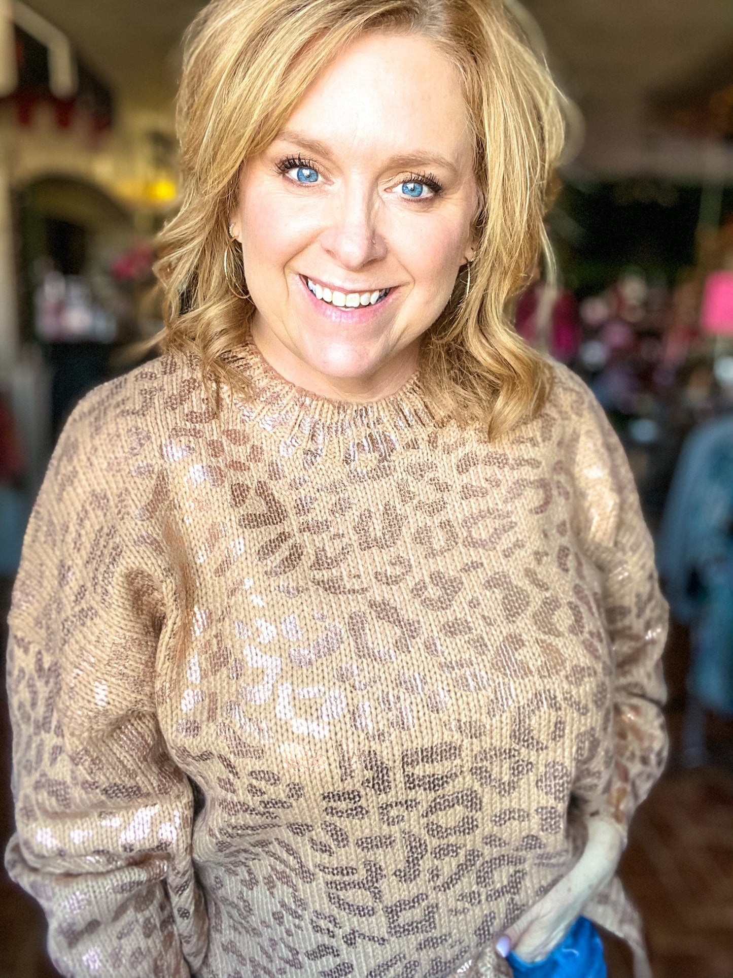 sweater Goldee Leopard Sweater