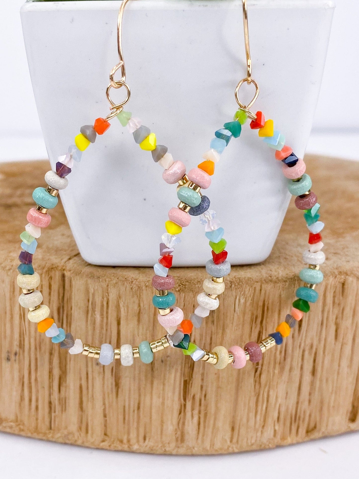 Earrings Hippie Chick Tear Drop Earring