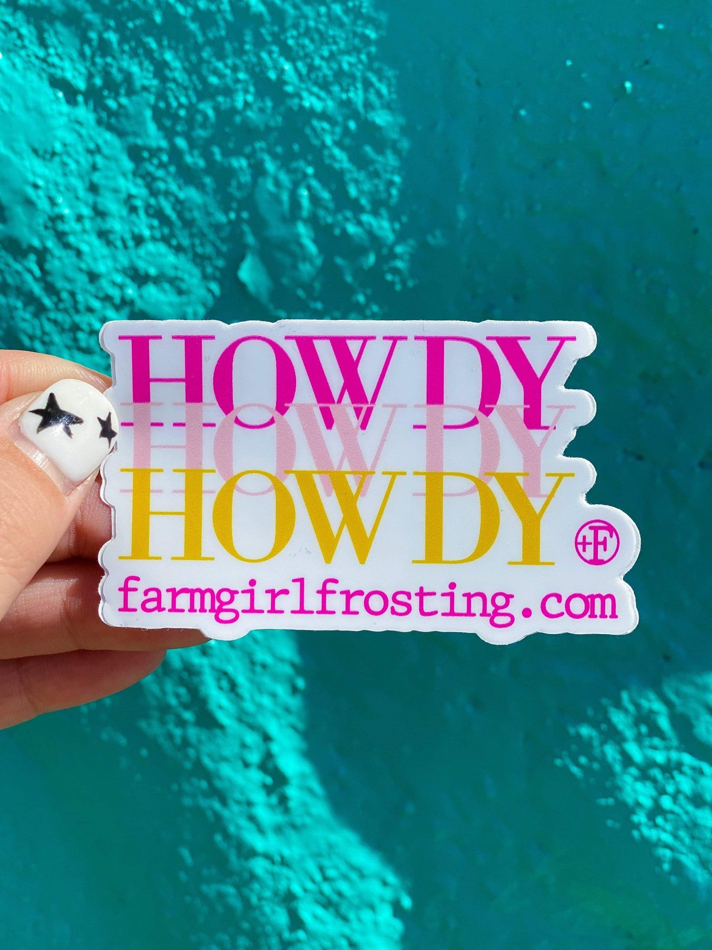 Other Goodies Fun Vinyl Stickers Howdy x3