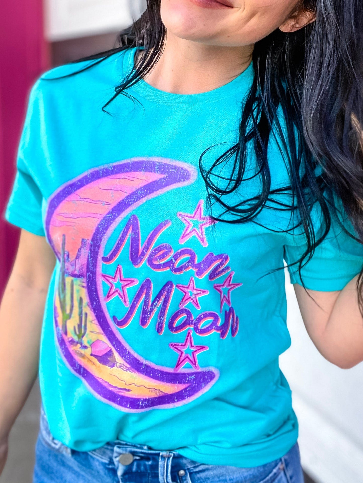 Graphic Tees Neon Moon Tee