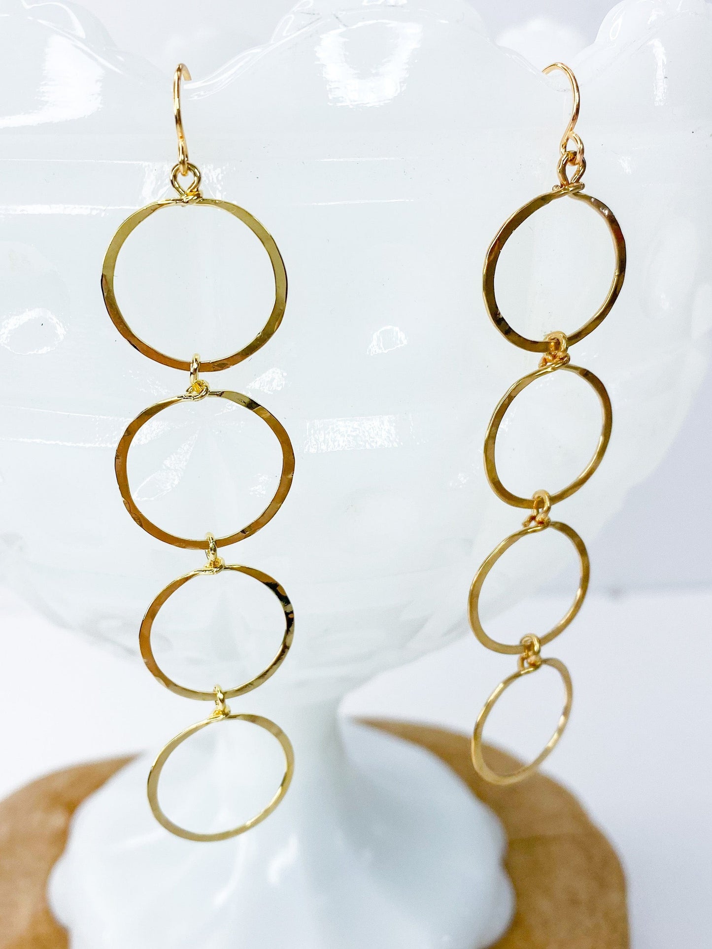 Earrings Quad Hoop Dangle Earring