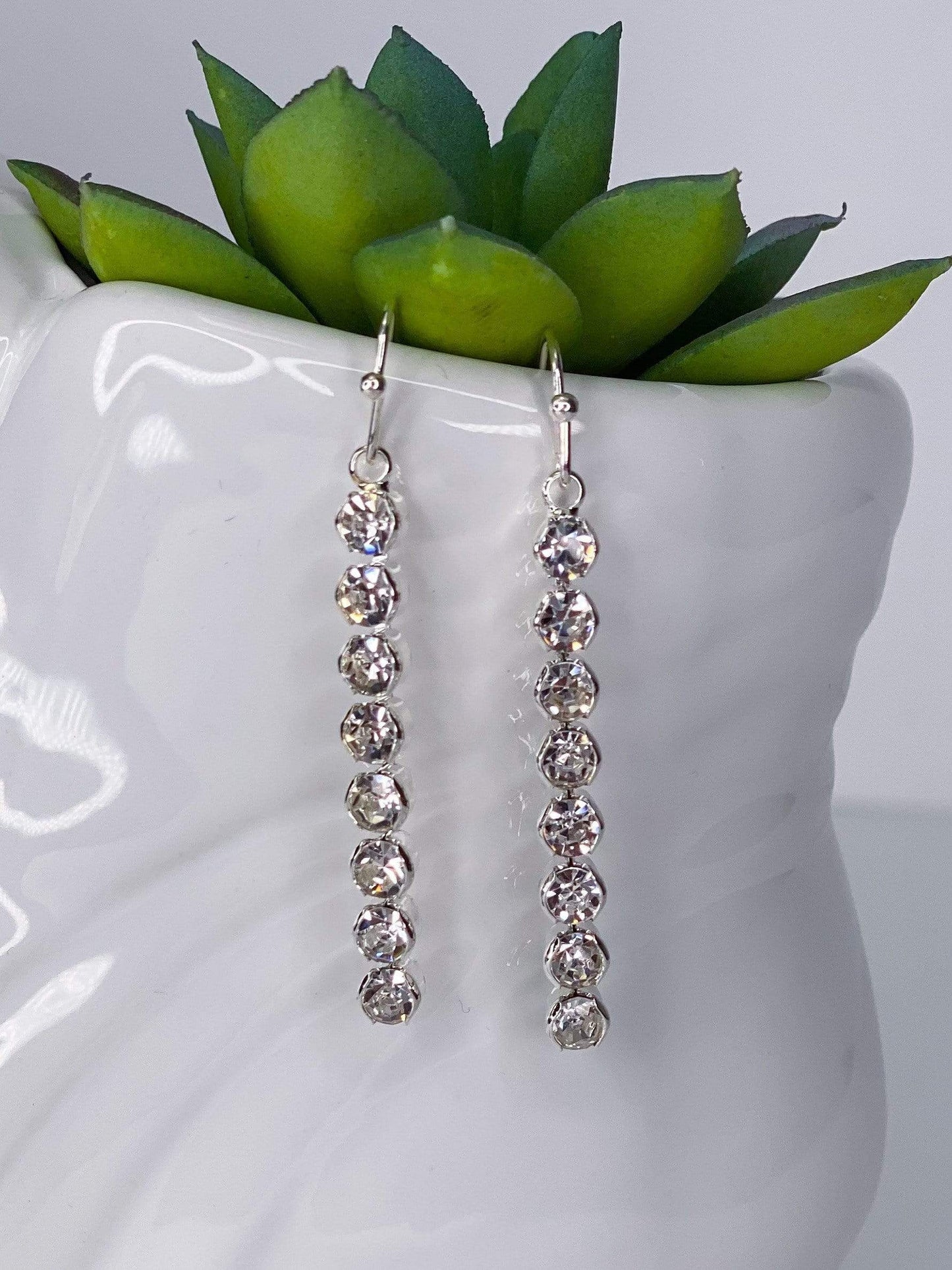 Earrings Raven Rhinestone Earring