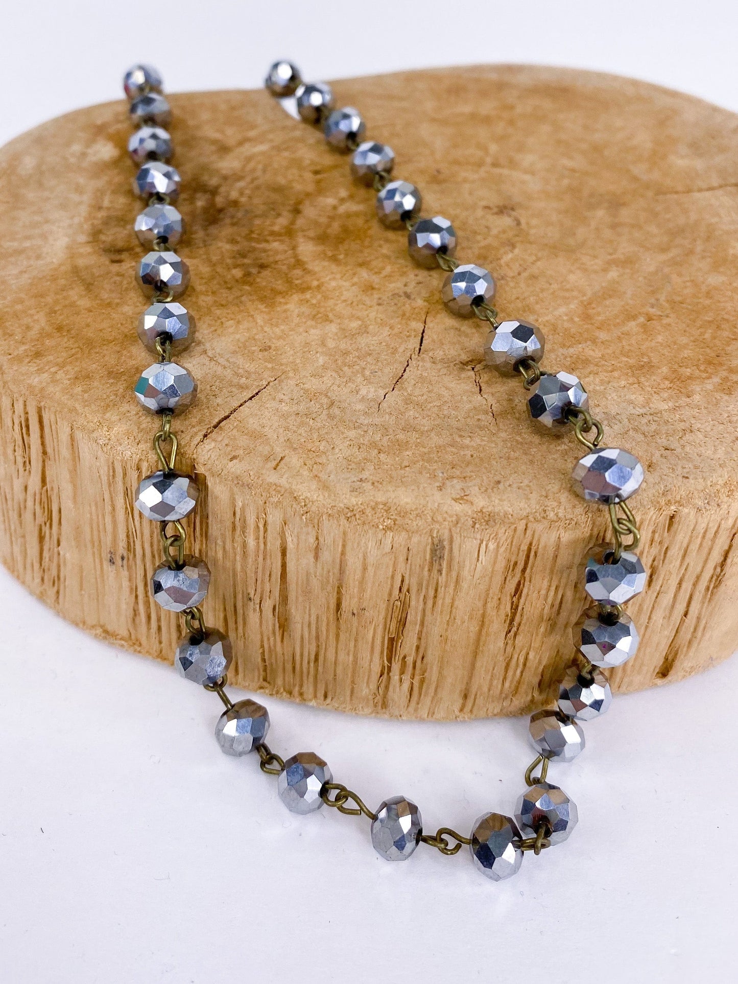 Necklaces Crystal Choker Silver