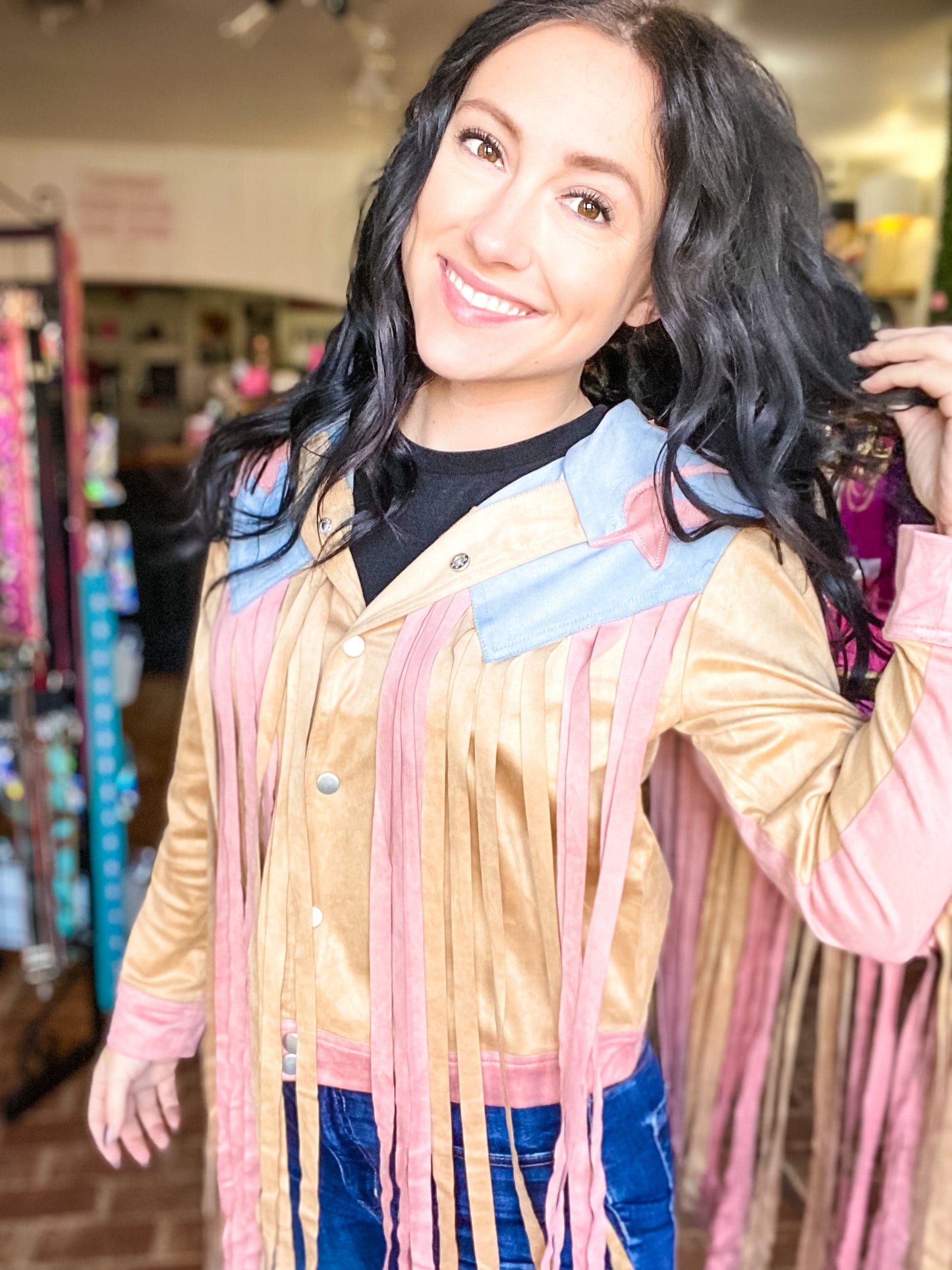 Outerwear Swayde Star Fringe Jacket