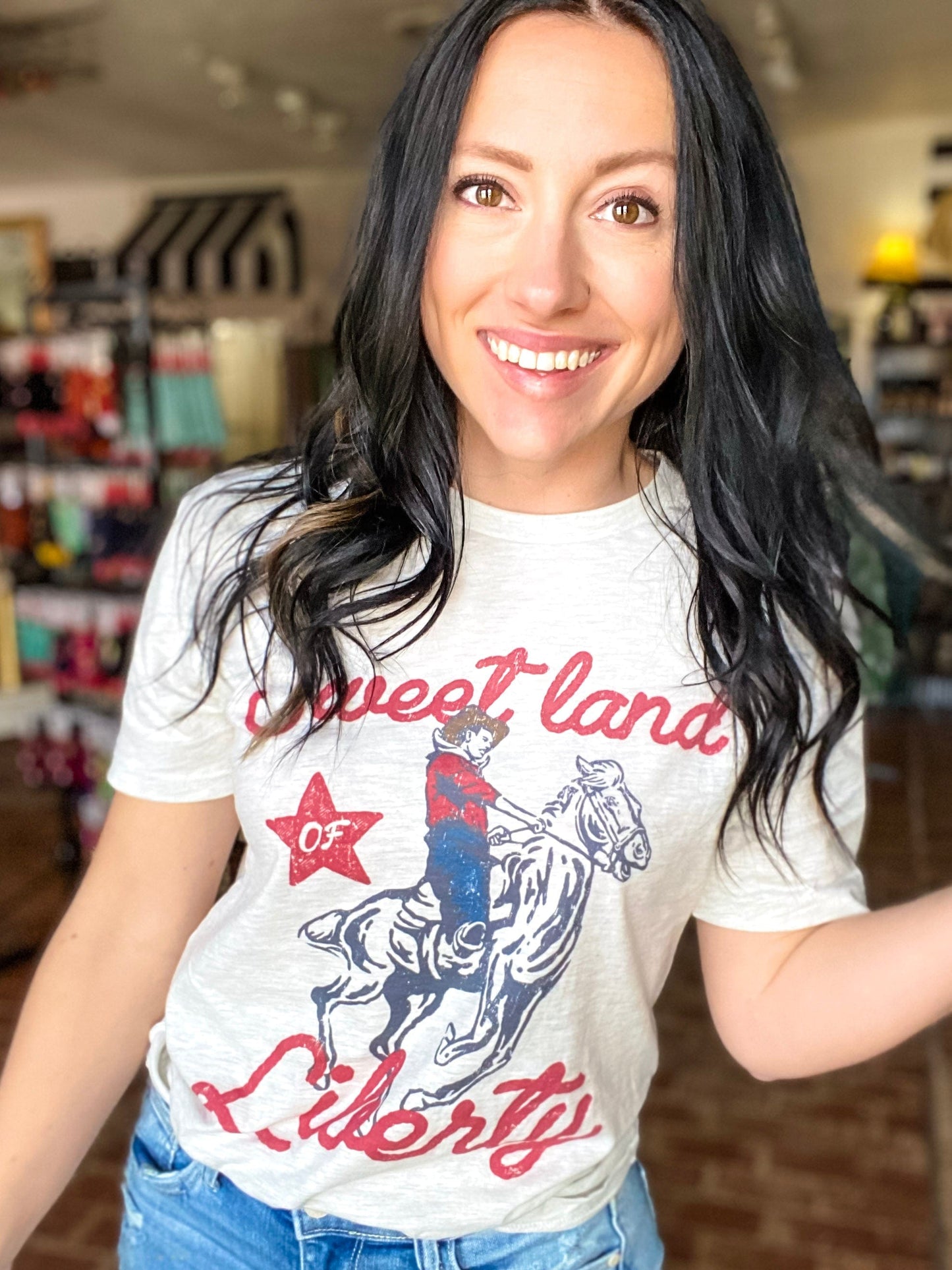 Graphic Tees Sweet Land Of Liberty Tee
