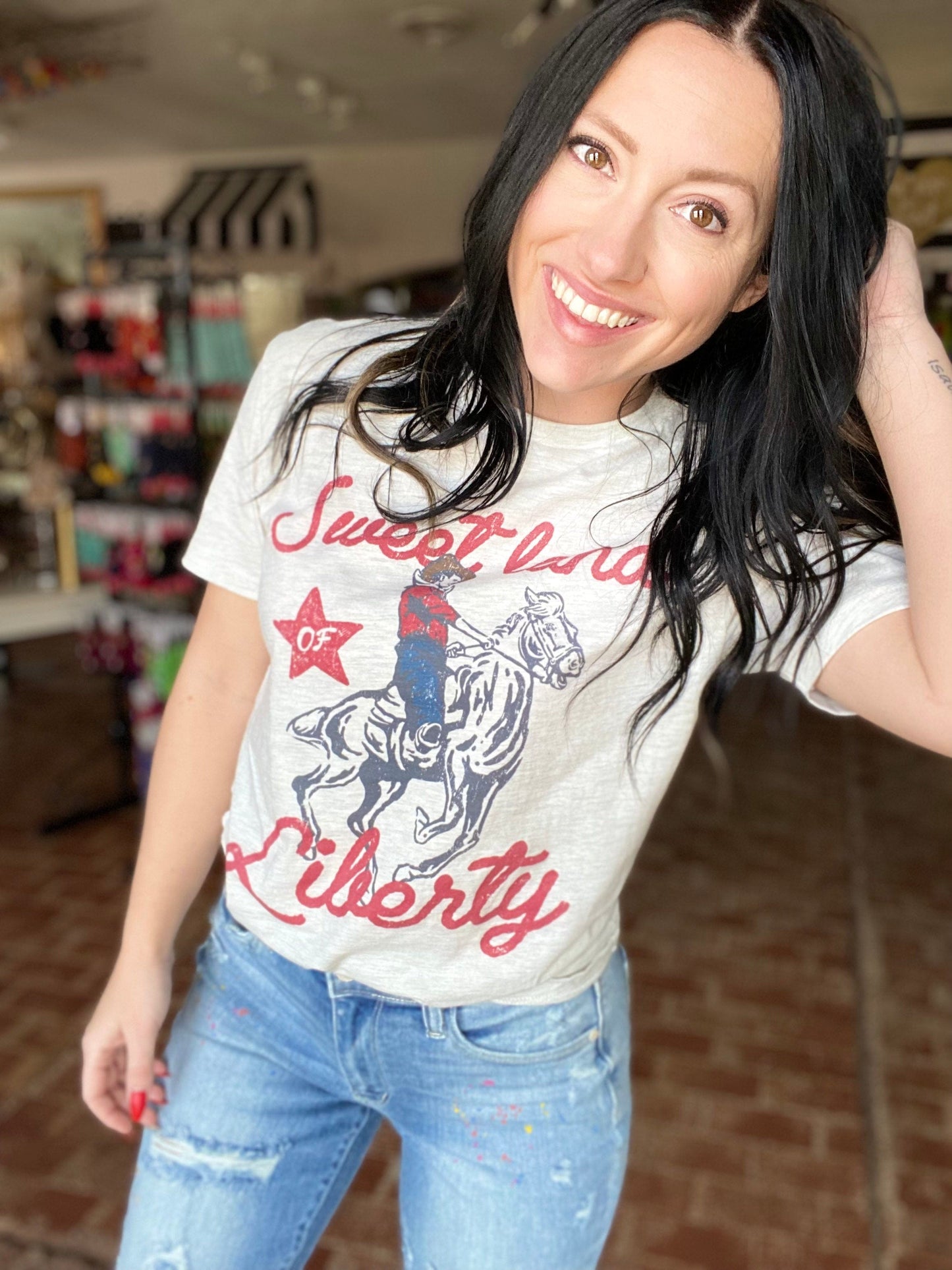 Graphic Tees Sweet Land Of Liberty Tee