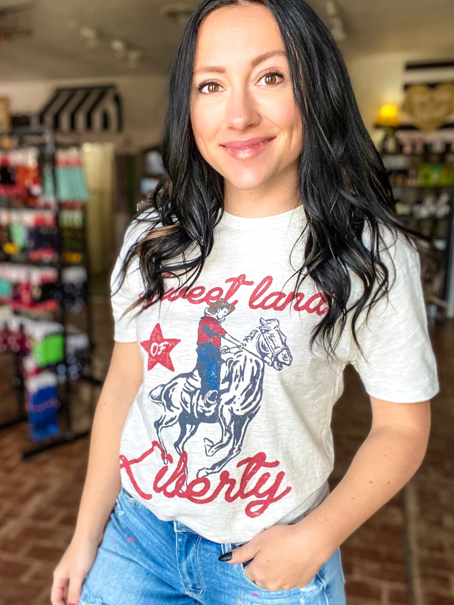 Graphic Tees Sweet Land Of Liberty Tee