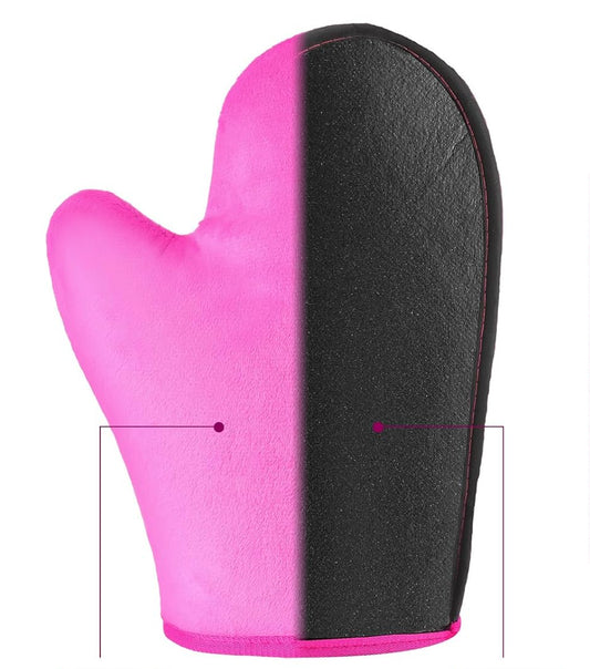Pink Self Tanner Mitt