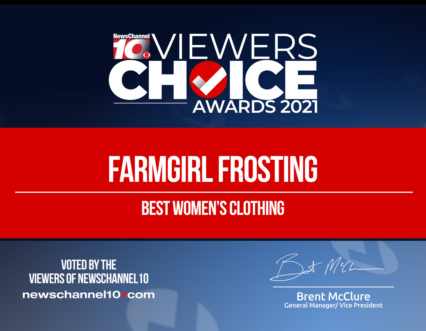 image: 2021 Best Women's Clothing - Amarillo News Channel 10 Viewers Choice Awards
