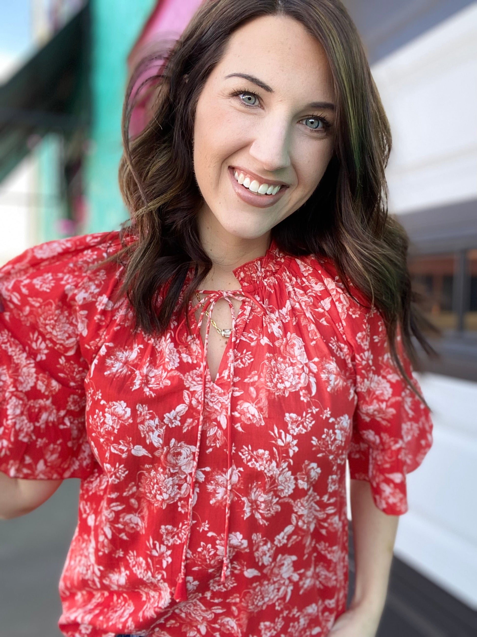 Binni Bell Sleeve Blouse