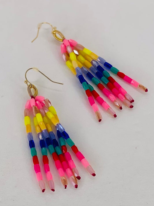 Earrings Bright Beaded Earring