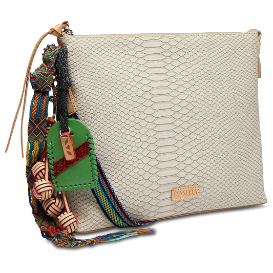Handbags Consuela Downtown Crossbody Thunderbird Crema Snake