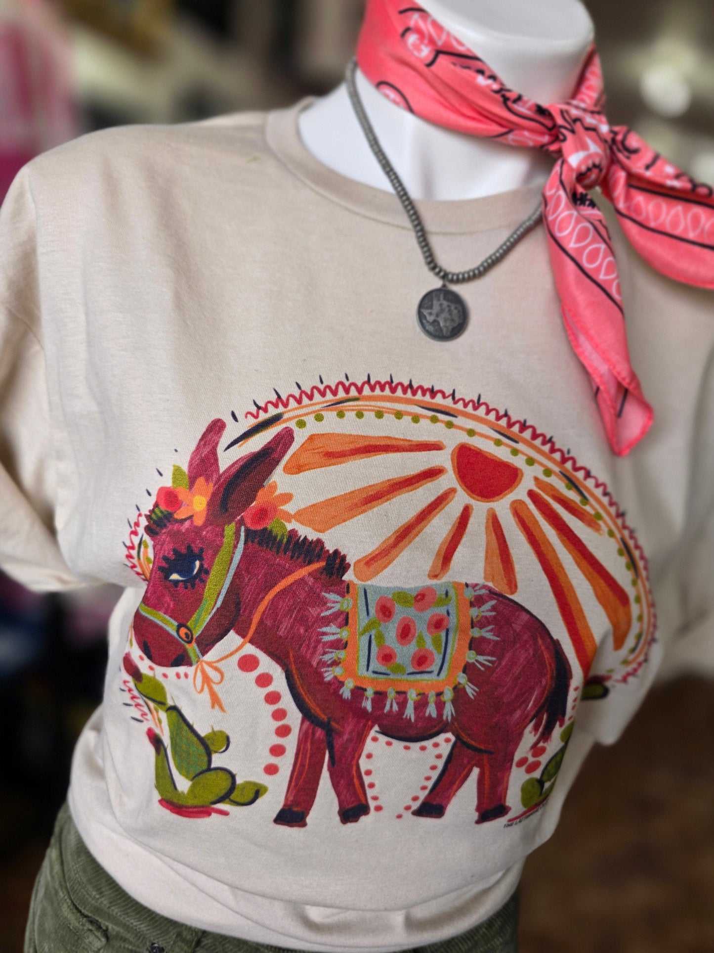 Graphic Tees Donkey in the Sunset Tee
