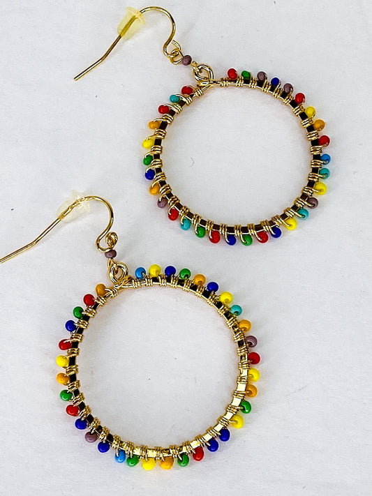 Earrings Fiesta Chula Round Earring