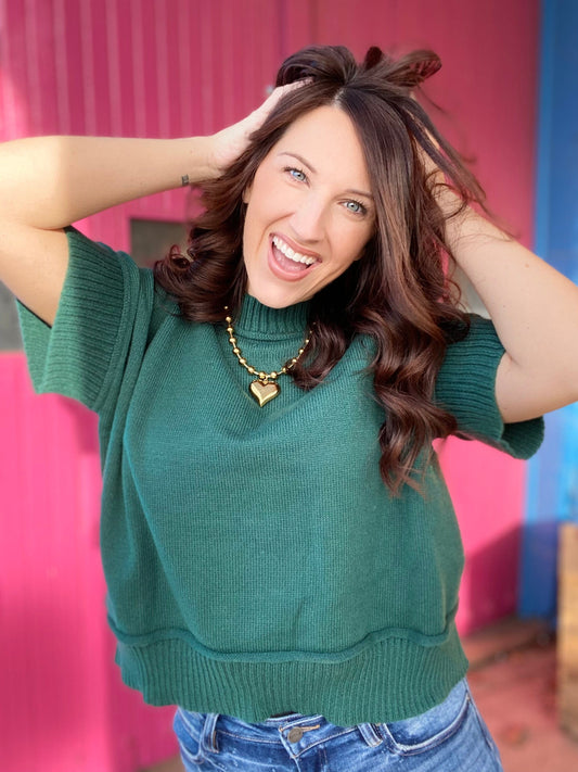 Tops Forrest Green Sweater