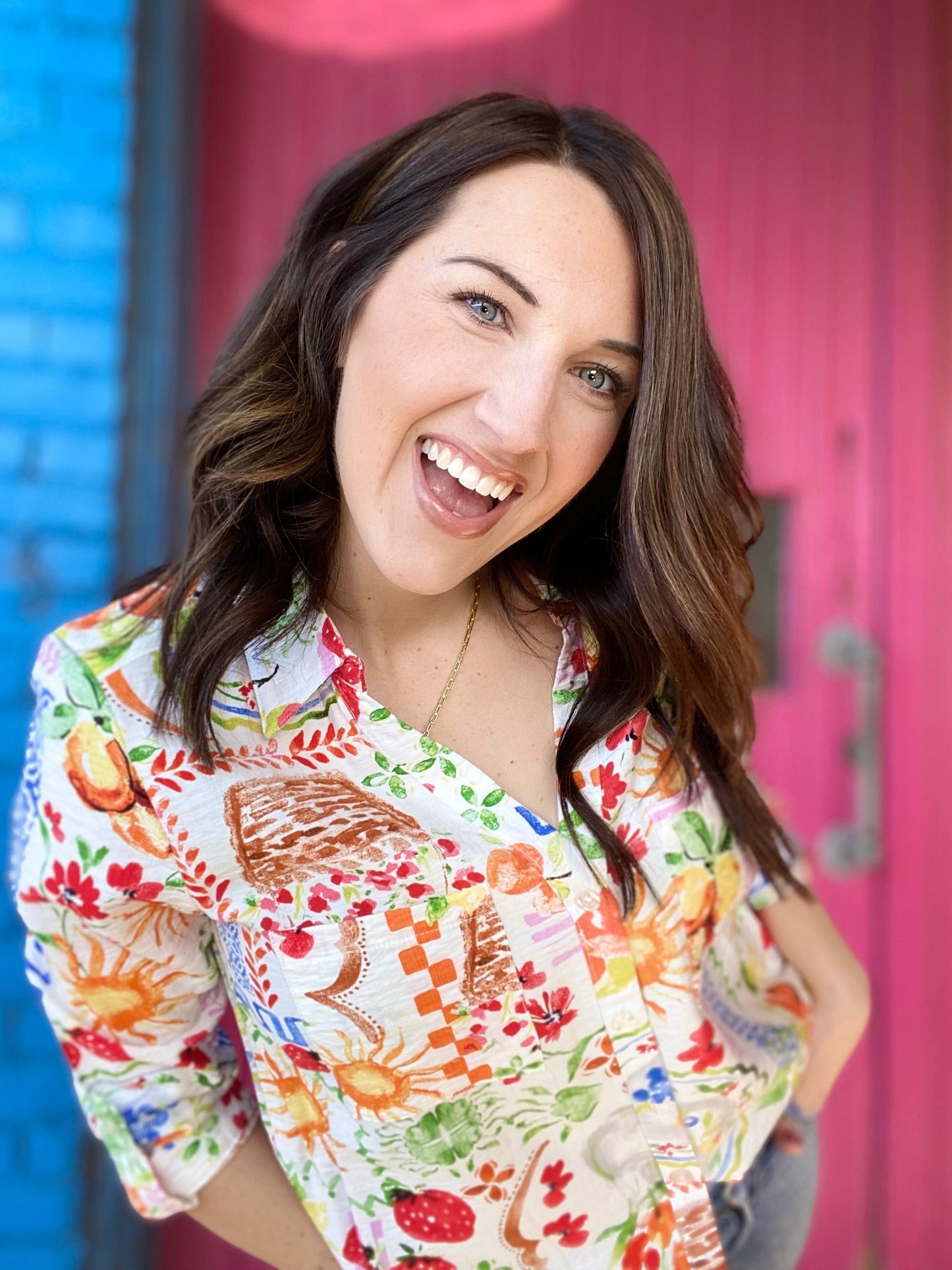 Tops Fresh and Fruity Blouse