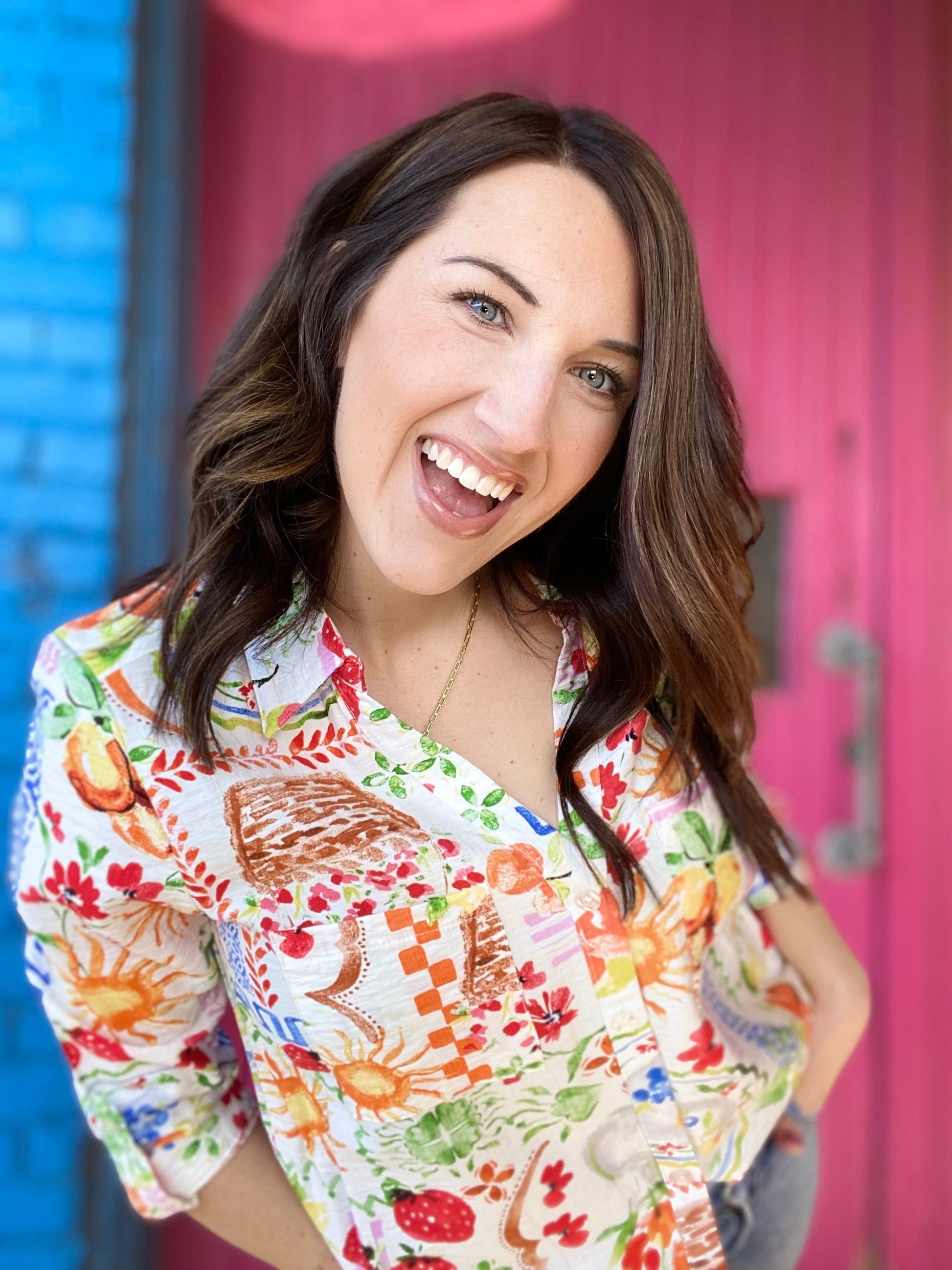 Tops Fresh and Fruity Blouse