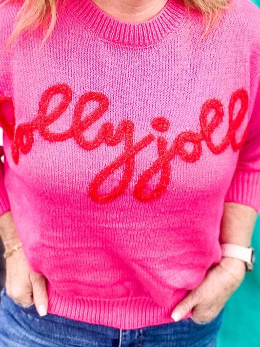 Tops Holly Jolly Tinsel Sweater