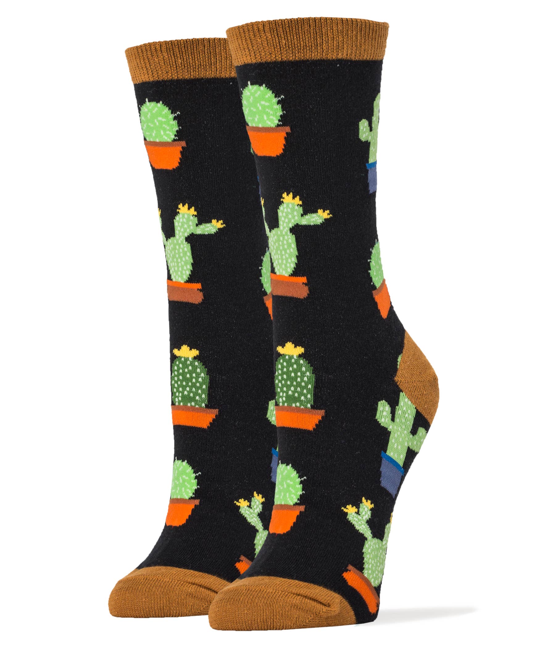 Other Goodies Into the Desert | Women's Cotton Crew Funny Socks