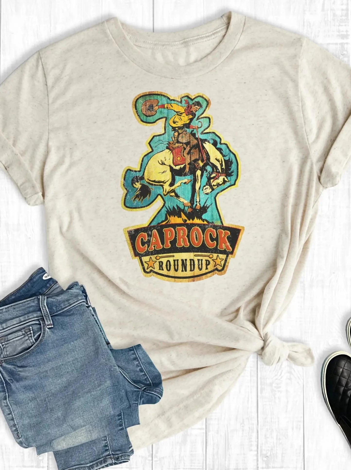 Graphic Tees Limited Edition Caprock Roundup Tee