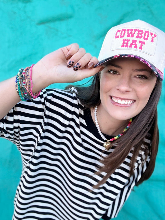 Tops Nadia Striped Pullover-Black