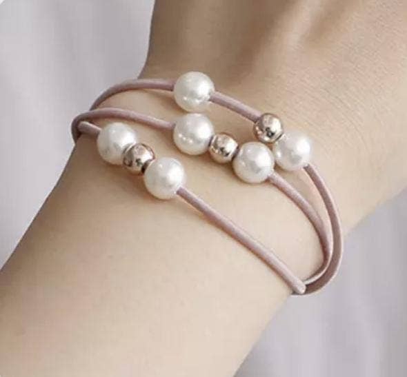 Accessories "Love is in the Hair" Hair Tie - Thank You Gift Pink