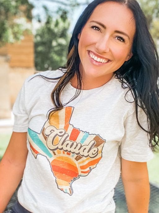 Graphic Tees Retro Claude Texas Tee