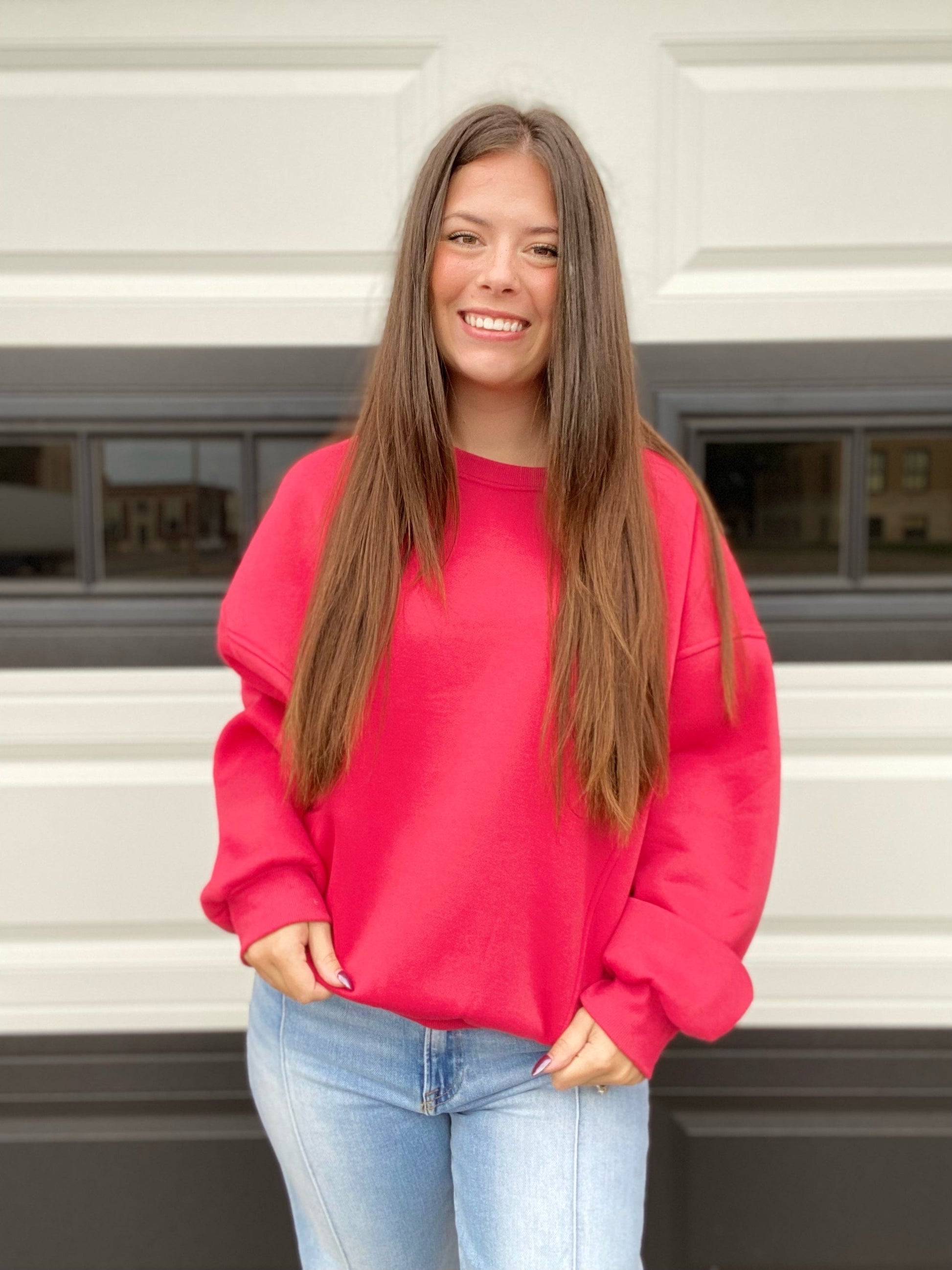 Shirts & Tops Sabra Supreme Sweatshirt- Red