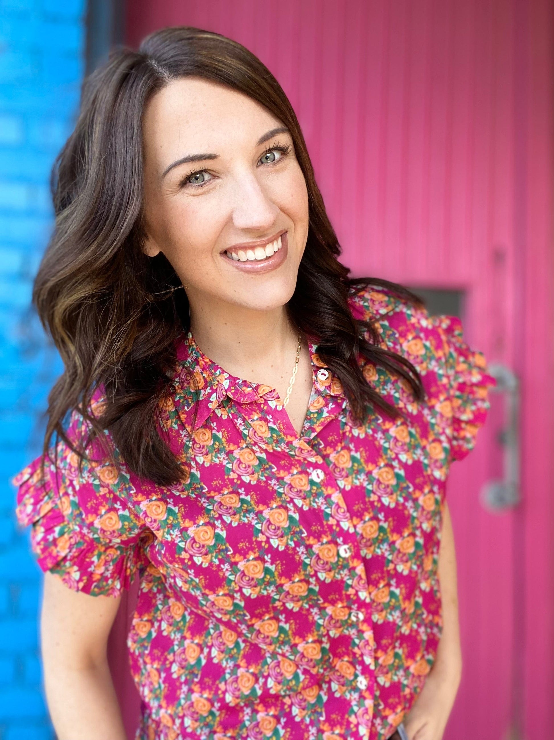 Sadie Mae Floral Top