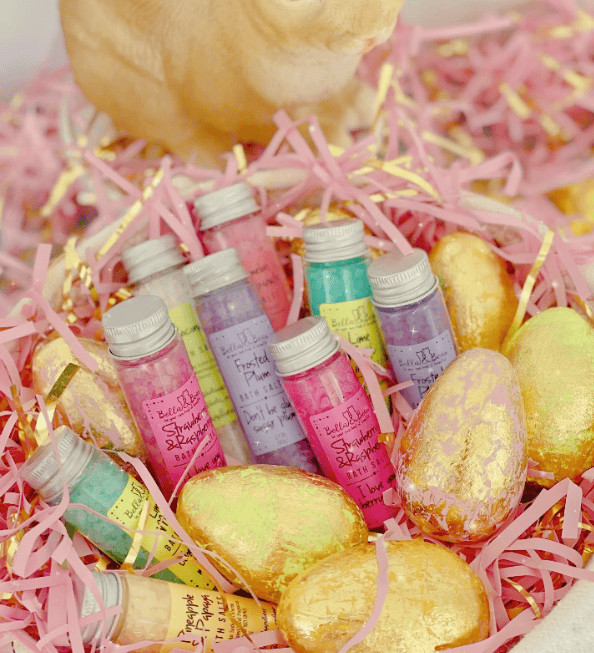 Beauty Mini Travel Bath Salts – Strawberry & Raspberry Strawberry & Raspberry