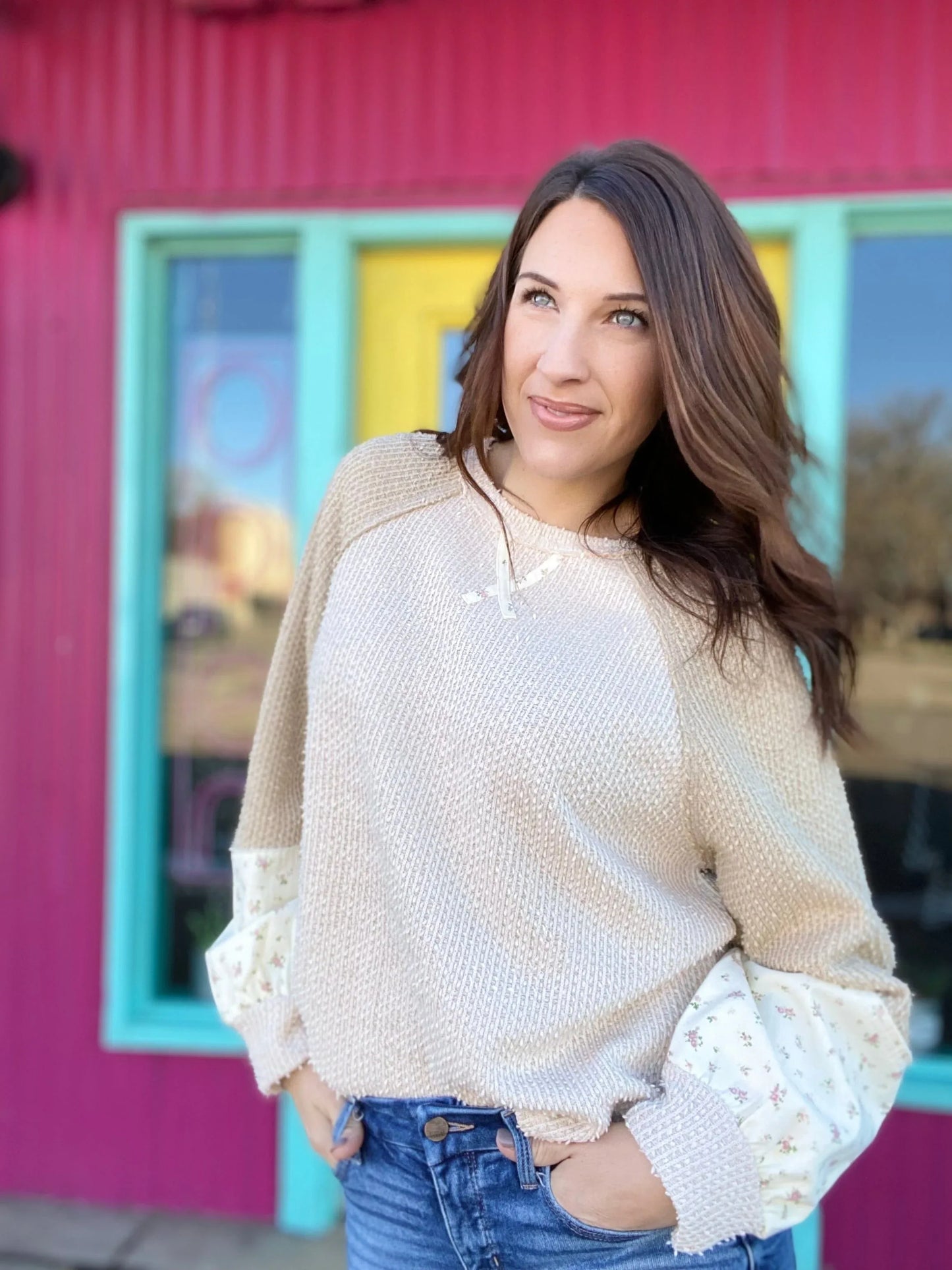 Shirts & Tops TJ Textured Sweater Pullover