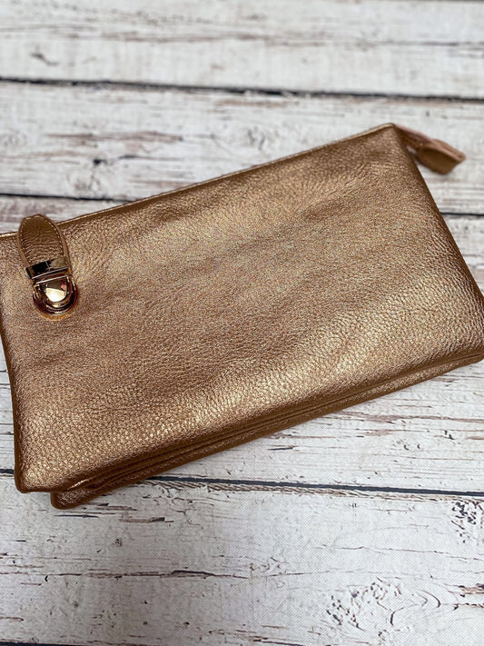 Handbags Top Zipper Crossbody Rose Gold