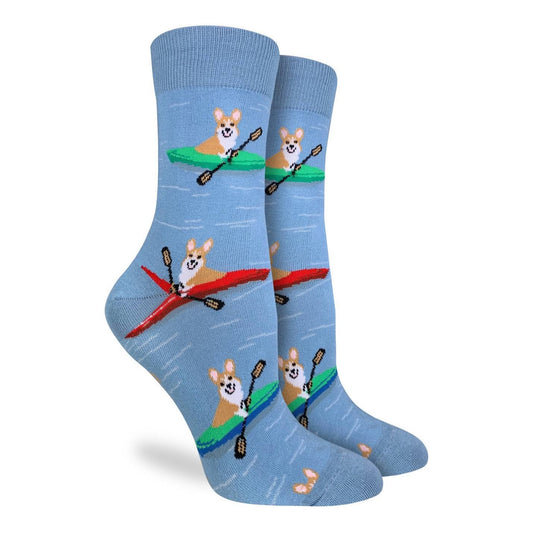 Other Goodies Women's Corgi Kayaking Socks