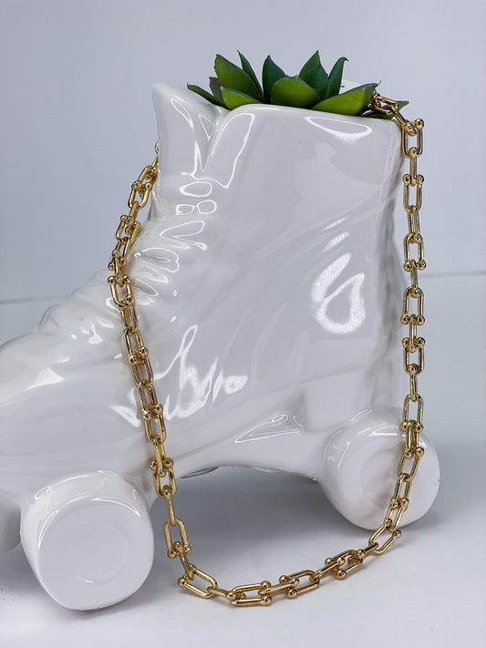 Necklaces Gemma Gold Link Necklace