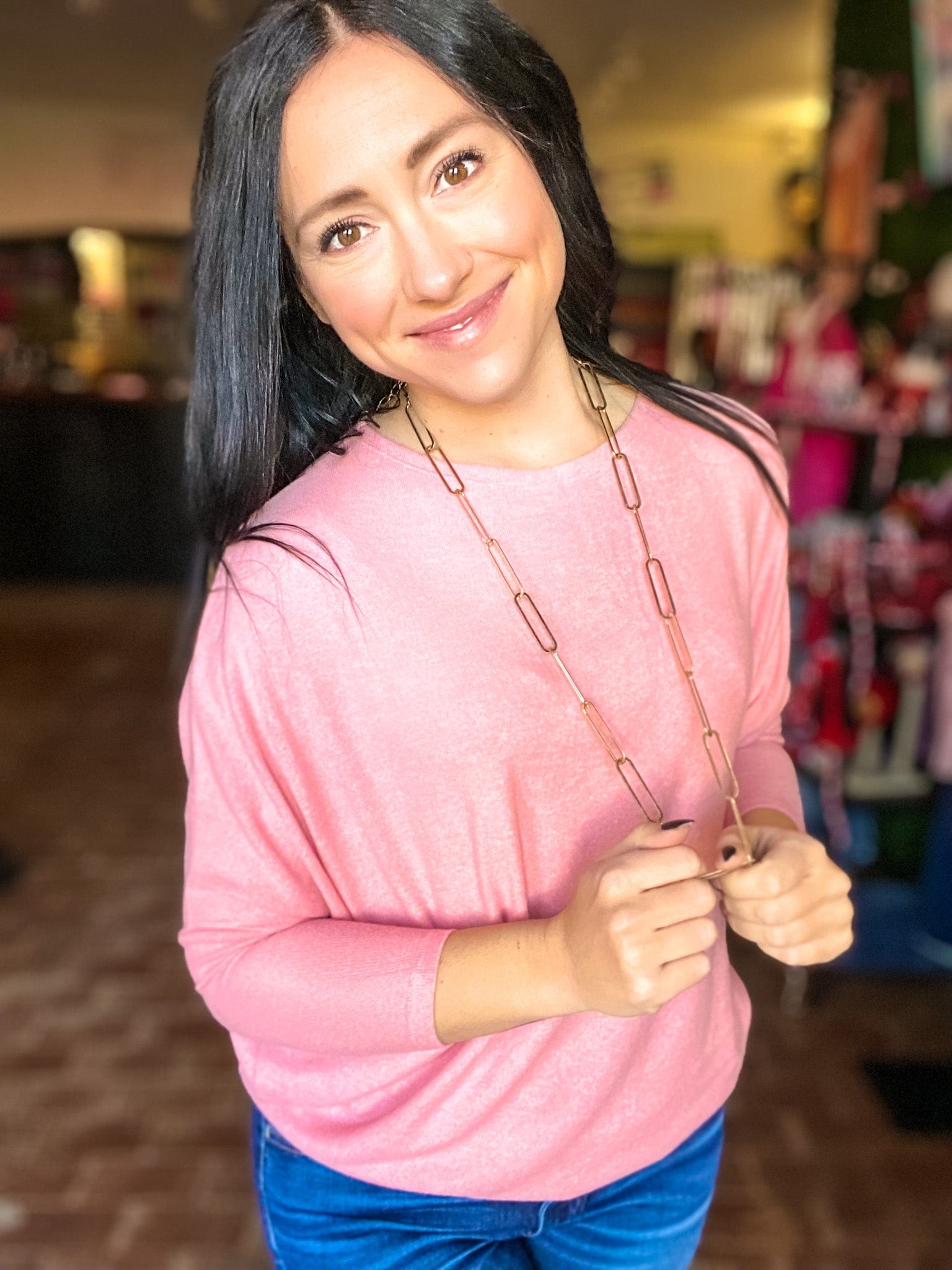 Shirts & Tops Jorjie Off the Shoulder Sweater-Light Coral